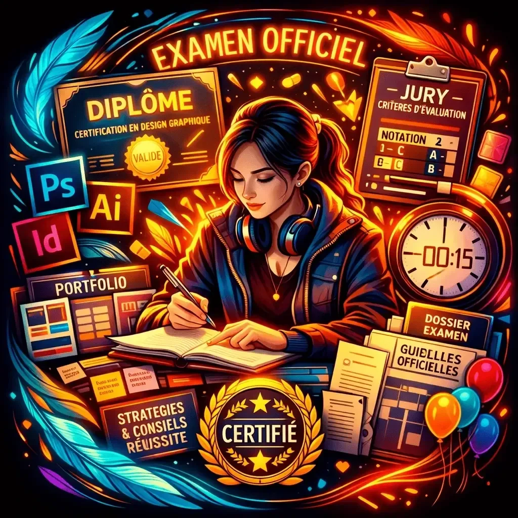 Passage de l'examen Infographiste Metteur en Page