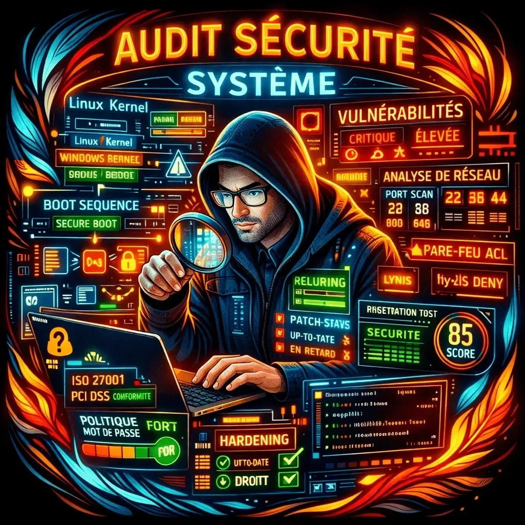 Auditez la sécurité d'un système d'exploitation